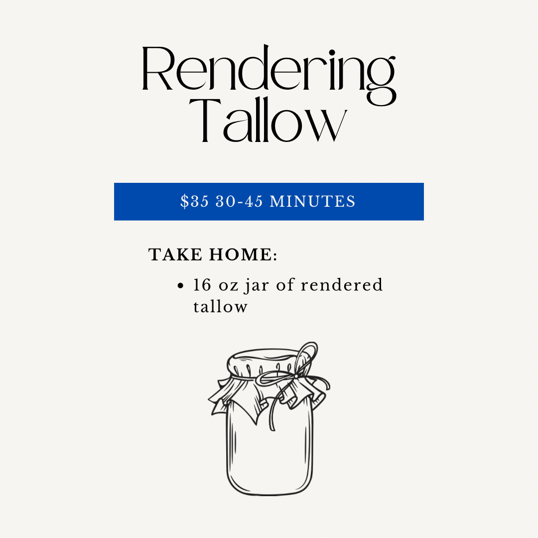 Tallow rendering class