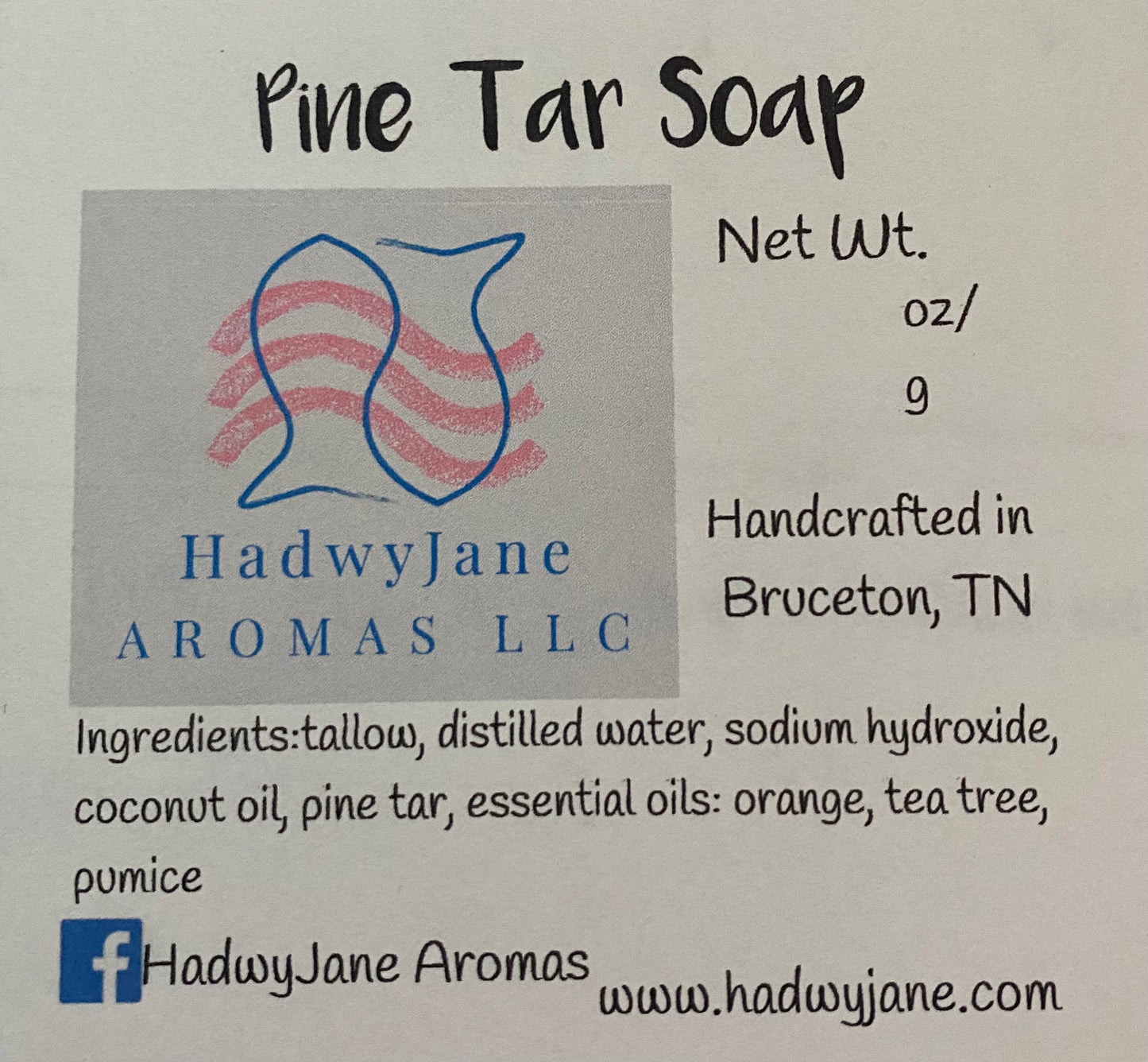 Pine Tar Tallow Soap