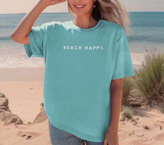 Comfort colors Beach Happy T shirt