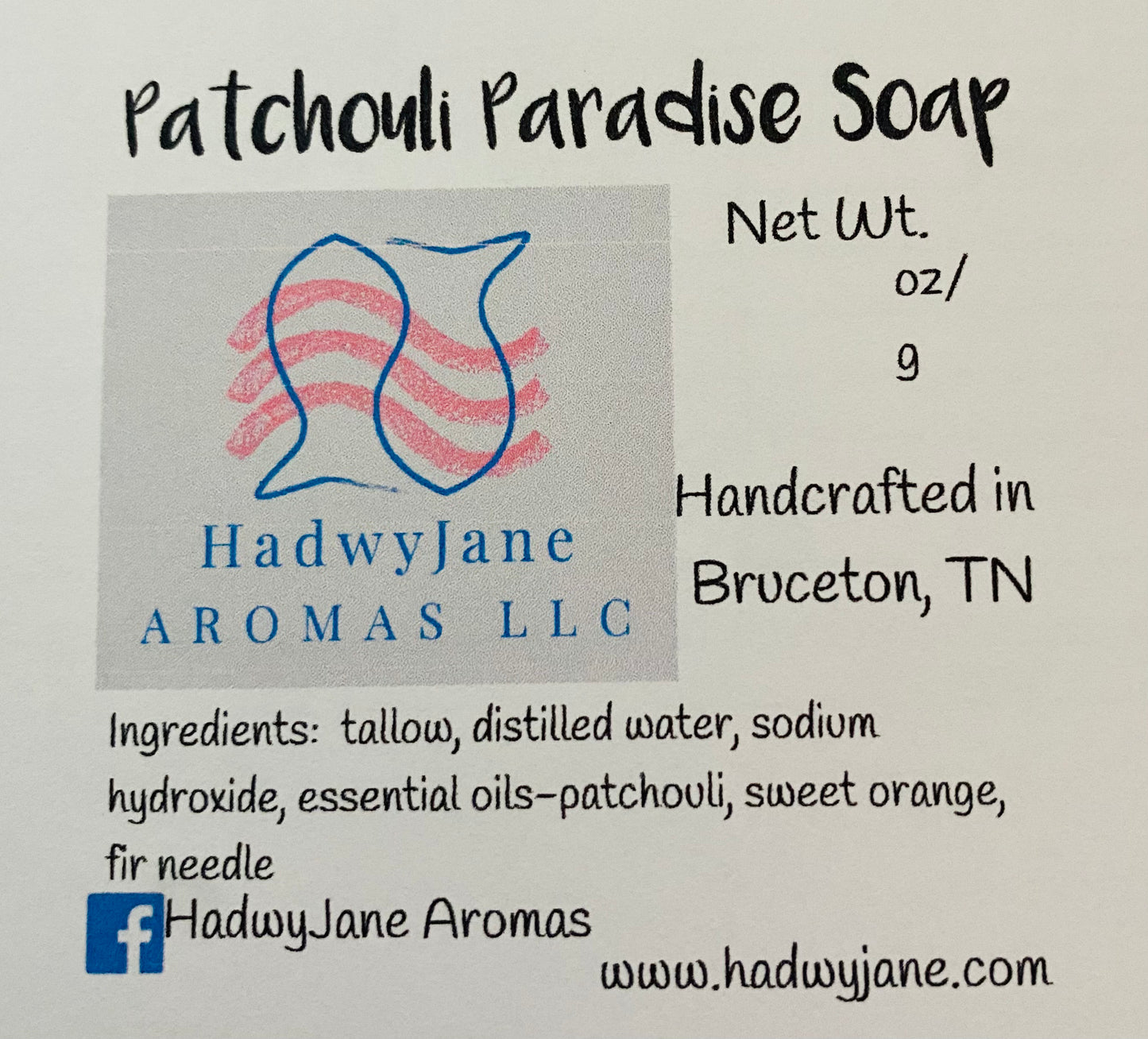 Patchouli Paradise Tallow Soap